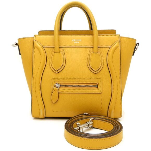CELINE Yellow Bag - Picture 1 of 10